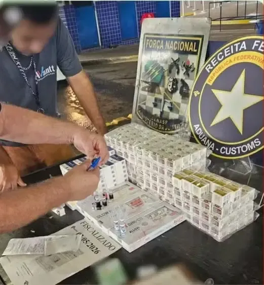 Tenente-Coronel da PM Preso com Centenas de Ampolas de Medicamentos Ilegais na Fronteira