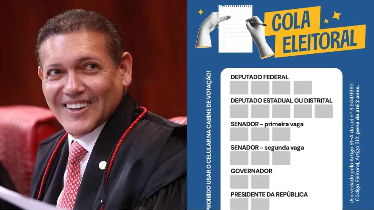 TSE recomenda uso de colinha de papel para agilizar votação
