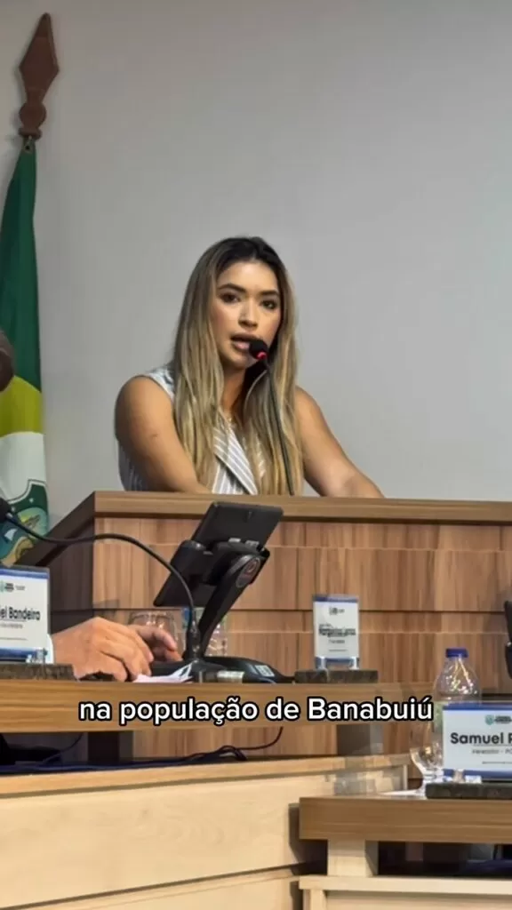 Vereadora de Banabuiú expõe forte perseguição política e graves ameaças de colega