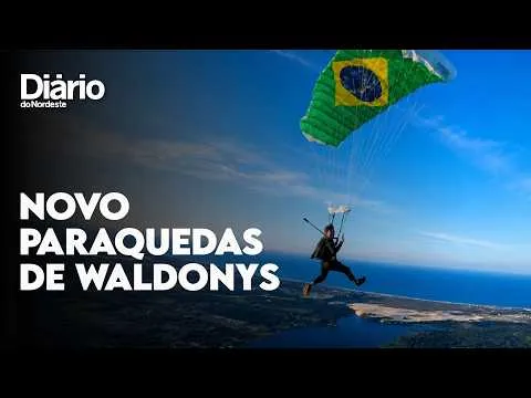 Waldonys estreia paraquedas temático em turnê junina
