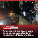 Ladrão fantasma assusta loja de açaí em Fortaleza Homem usando…